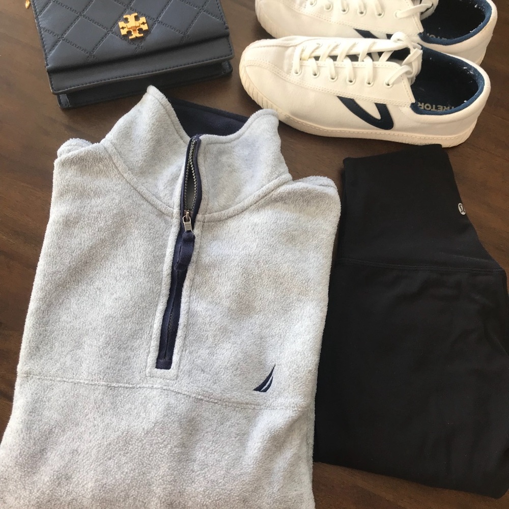 Nautica fleece zip-up